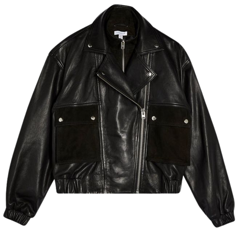 Black Leather Jacket | Topshop