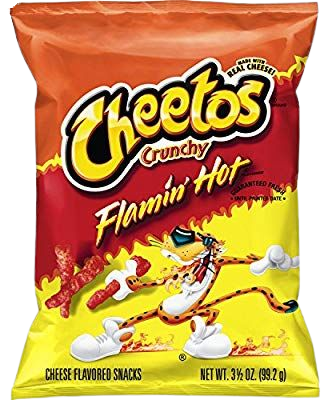 Cheetos Crunchy Flamin' Hot Cheese Flavored Snacks - 3.5oz: Amazon.co.uk: Grocery