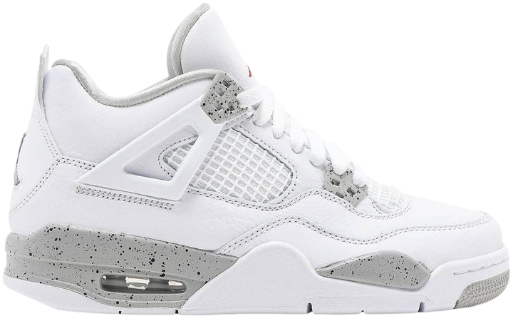 Nike Air Jordan 4 Retro GS 'White Oreo' - Waves Never Die