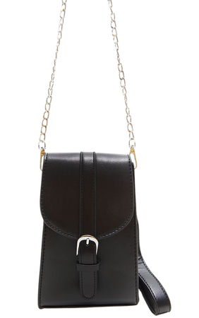 Black Rectangular Satchel Cross Body Bag | PrettyLittleThing AUS