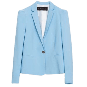 Zara Jackets & Coats | Zara Baby Blue Blazer | Poshmark