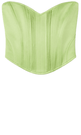 Satin corset top - T-shirts - Woman | Bershka