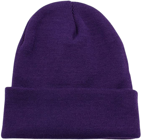 Top Level Unisex Cuffed Plain Skull Beanie Toboggan Knit Hat/Cap, Purple at Amazon Men’s Clothing store