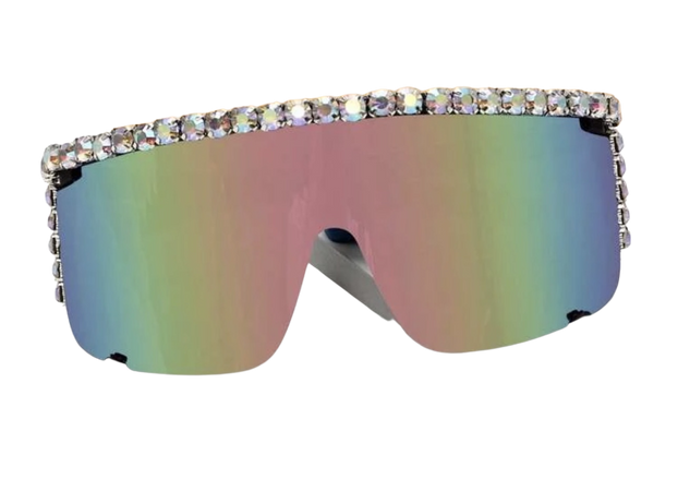 polarized rhinestone sunglasses