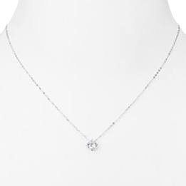silver necklace small pendant - Google Search