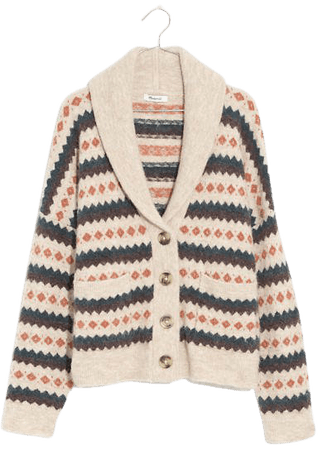 Harland Fair Isle Cardigan Sweater