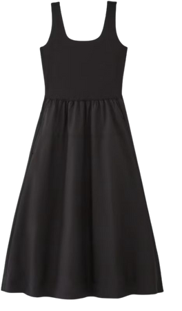 The Supima® Jersey Riviera Dress Black – Everlane