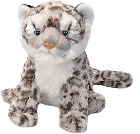 Amazon.com: Wild Republic Snow Leopard, Cuddlekins, Stuffed Animal, 12 inches, Gift for Kids, Plush Toy, Fill is Spun Recycled Water Bottles: Toys & Games