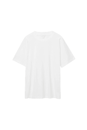 OVERSIZED-FIT T-SHIRT - White - T-shirts - COS US