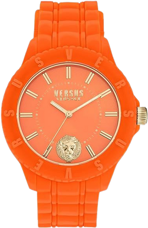 Amazon.com: Versus Versace Tokyo R Collection Luxury Mens Watch Timepiece with a Orange Strap Featuring a Orange Case and Orange Dial : Clothing, Shoes & Jewelry