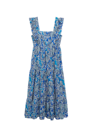 Paisley dress with ruffles - Women | Mango USA