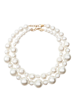 2-PACK OF PEARL NECKLACES | ZARA United States