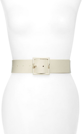 Halogen® Wide Leather Belt | Nordstrom