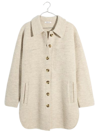 (Re)sponsible Boiled Wool Sweater Jacket