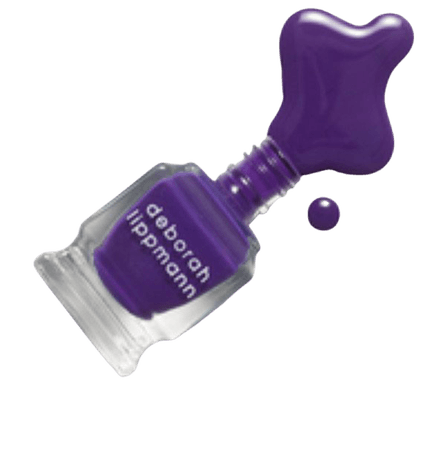 purple nailpolish