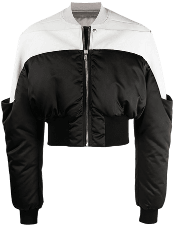 Rick Owens Geth cropped bomber jacket - FARFETCH