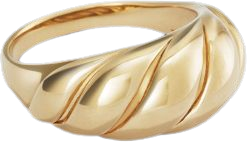 MEJURI Croissant Dôme Ring