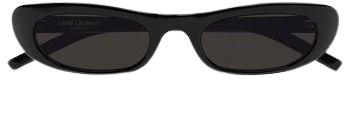 Oval Acetate Sunglasses By Saint Laurent