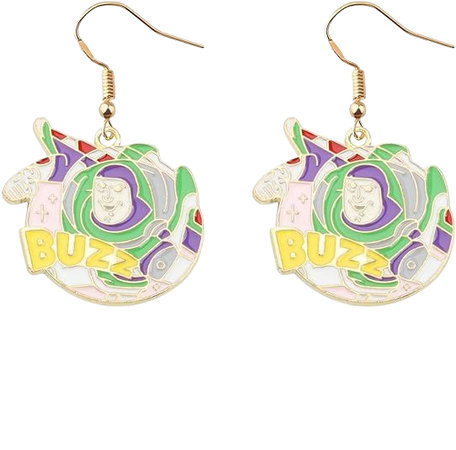 Amazon.com: KEYCHIN Buzz Lightyear & Slinky Dog & Hamm Earrings Toy Movie Fans Gifts Toy Cartoon Charaters Jewelry For Women Girls (Buzz ER): Clothing, Shoes & Jewelry
