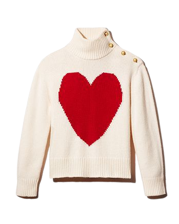 heart sweater