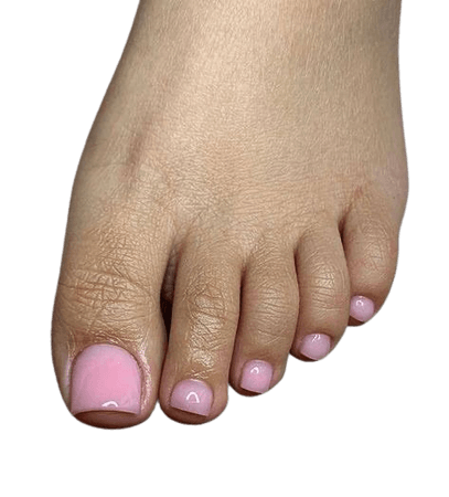 Pink Nude Acrylic Toes