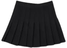 black pleated tennis skirt png - Google Search