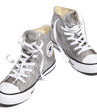 Converse Unisex Chuck Taylor All Star High-Top Sneakers in Metallic