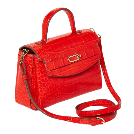 Crocodile Print Mini Top Handle Crossbody Bag - A New Day™ Red : Target