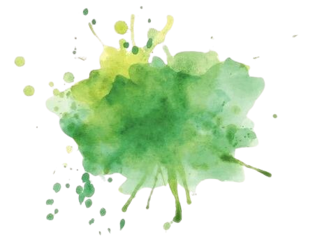 Green Watercolor Splash