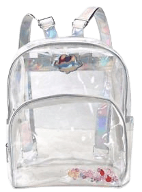Fashion Girl Mini Clear Transparent Backpack Satchel Laser Shoulder Bag Rucks ZC 191466890745 | eBay
