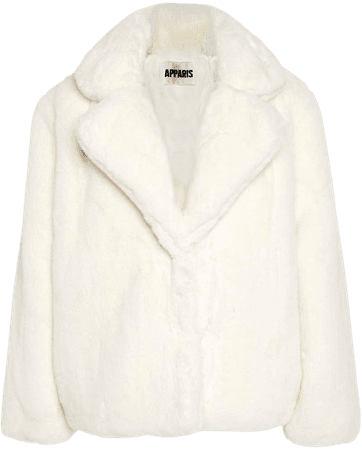 Manon Faux-Fur Coat Size: S