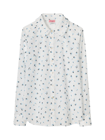 dainty bloom ruffle shirt | Kate Spade New York