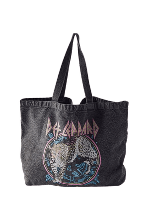 Def Leppard Tote Bag | Urban Outfitters