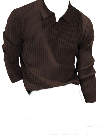 brown men’s sweater