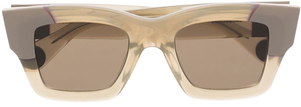 Jacquemus Baci square-frame Sunglasses - Farfetch