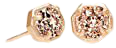 Amazon.com: Kendra Scott Nola Stud Earrings for Women, Fashion Jewelry, Rose Gold-Plated, Rose Gold-Plated Drusy: Jewelry