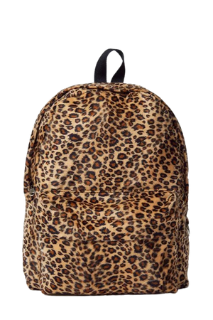 BDG Animal Print Sherpa Backpack | Urban Outfitters