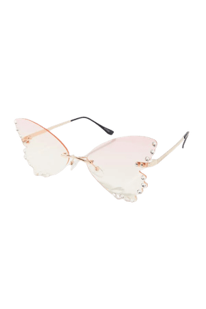 Erin Jeweled Butterfly Sunglasses | Urban Outfitters