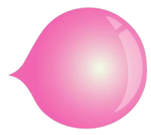 bubble gum bubble vector - Google Search