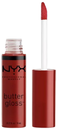 NYX Butter Gloss- Deep Red