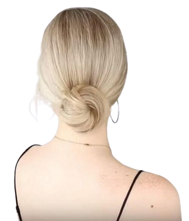 low bun hairstyle – Google Поиск
