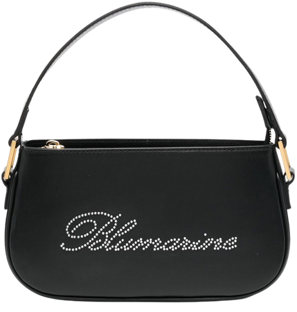 Blumarine gem-logo Leather Tote Bag - Farfetch