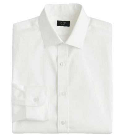 J.Crew: Ludlow stretch two-ply easy-care cotton dress shirt in solid
