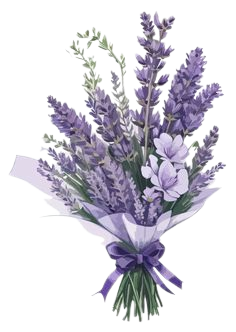 Lavender Art  (Flowers)