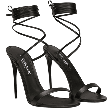 Dolce & Gabbana Stiletto Gladiator Sandals - Farfetch