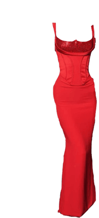 Red Versace Dress