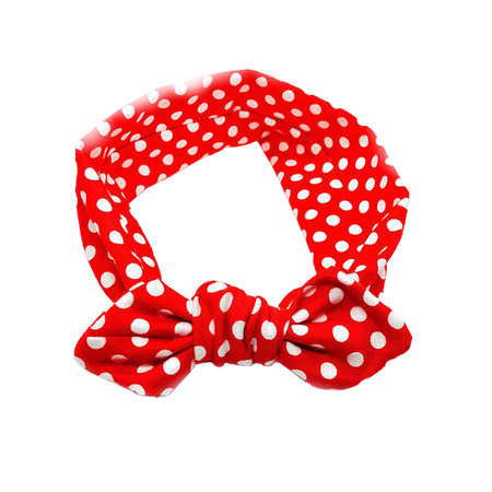 Rosie The Riveter Red Bandana Polka Dot Headwrap