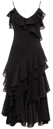 Cha Cha Midi Dress | Black – Rumored