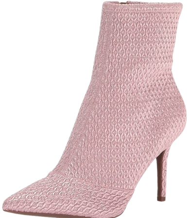 pink Jessica Simpson Women's Alliye Pointed Toe Stiletto Heeled Ankle Booties