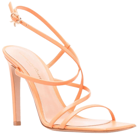 Shop Gianvito Rossi strappy 115mm sandals with Express Delivery - FARFETCH